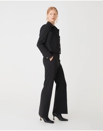 Forcast - Sadie Patch Pocket Crop Jacket