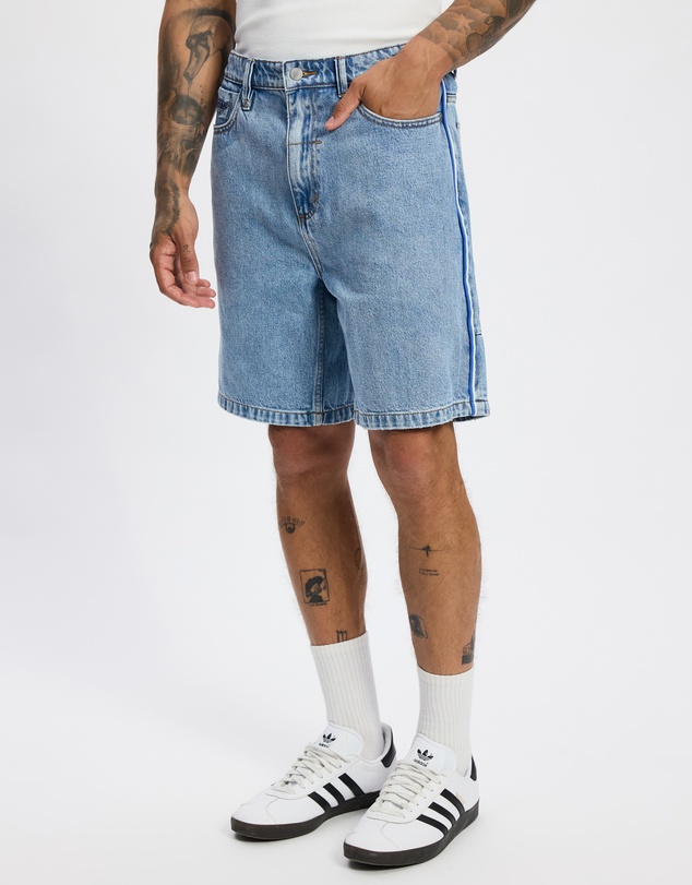 Thrills - Heavy Static Slacker Relaxed Denim Shorts