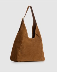 Evity - Alexa Leather Suede Hobo Bag
