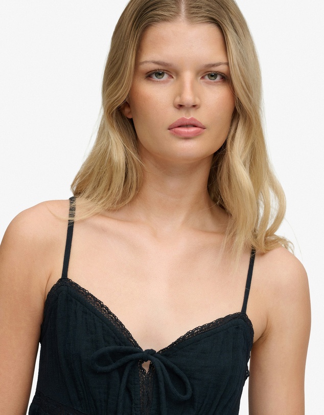 Superdry - Cheesecloth Tiered Mini Dress