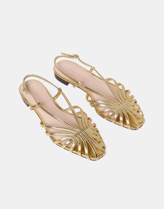 Loeffler Randall - Devon Lattice Slingback Sandals