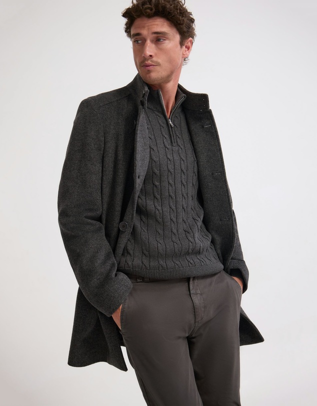 Oxford - Dunbar Wool Rich Coat