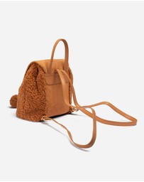Ozwear Connection Uggs - Ugg Pompom Fluffy Backpack