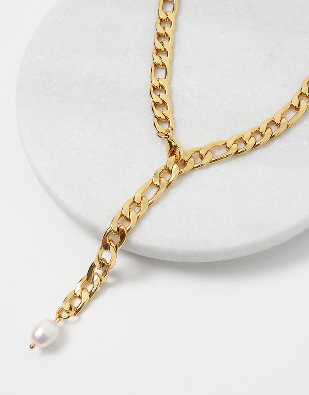 Forcast - Londyn 16k Gold Plated Necklace