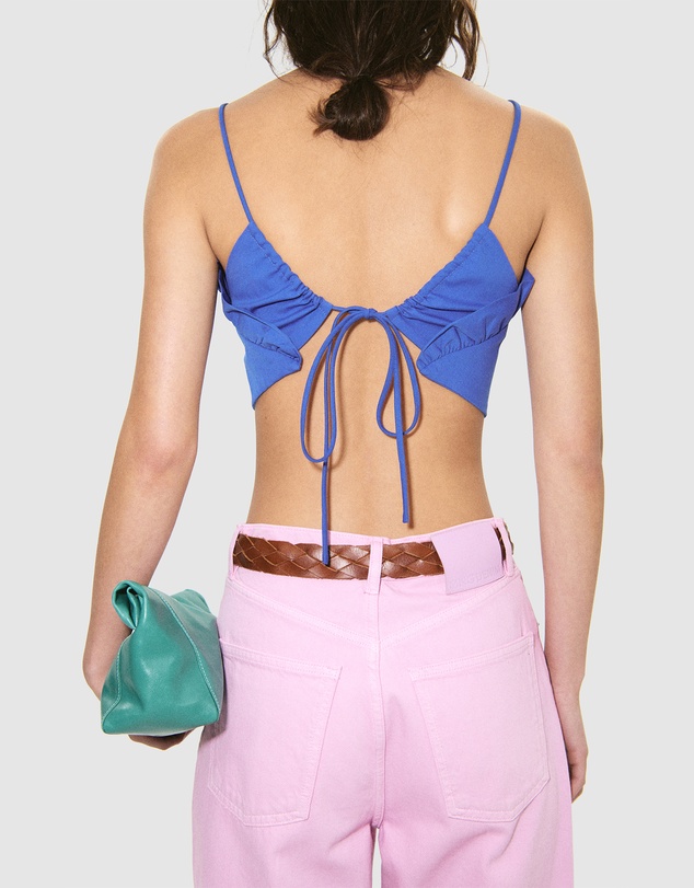 M.N.G - Open Back Crop Top