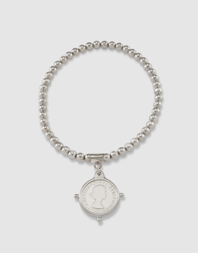 Von Treskow - Compass Frame Coin Bracelet