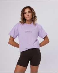 Upstate - Thrive Tee - Washed Lilac Breeze