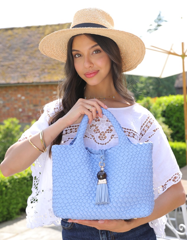 Luella Grey - Suky Medium Woven Crossbody