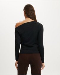Cotton On - Georgie Off Shoulder Long Sleeve