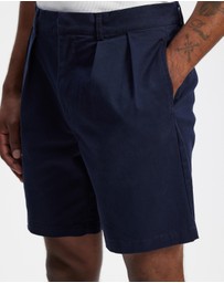 Staple Superior - Pleated Chino Shorts