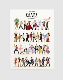 Olive et Oriel - Everybody Dance Now Art Print