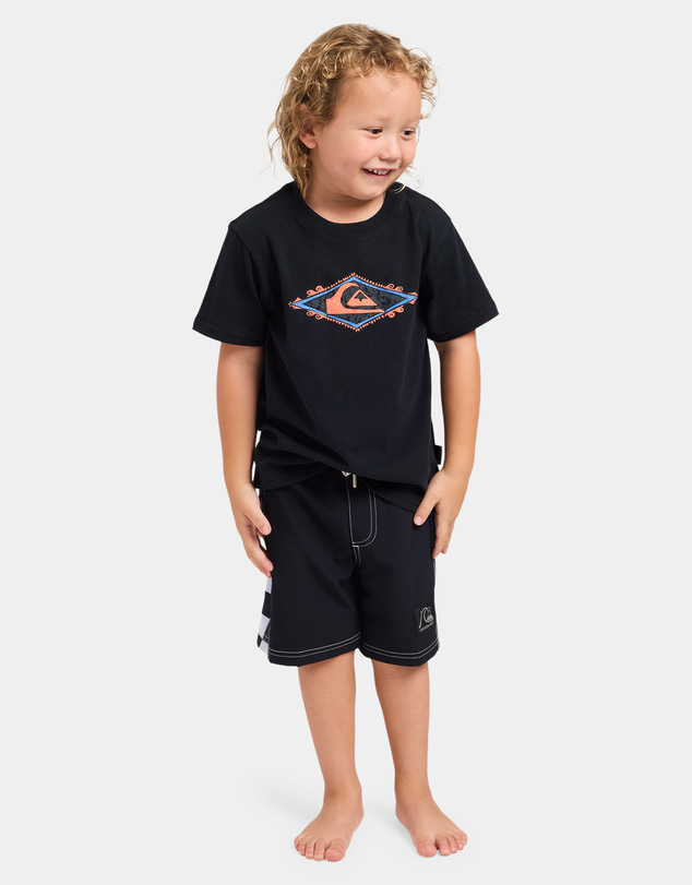 Quiksilver - Boys 2 to 7 Corners T-Shirt