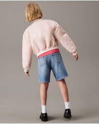 Calvin Klein Jeans - Girls Denim Bermuda Shorts