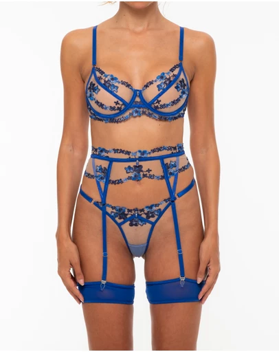 One Empire - Aurora Blue Lingerie Set