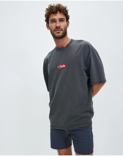 Thrills - ICONIC EXCLUSIVE Series Embroidered Oversized Tee