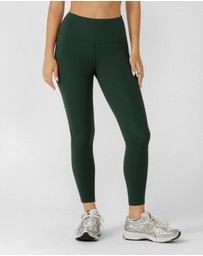 Lorna Jane - Lotus No Chafe Phone Pocket Ankle Biter Leggings