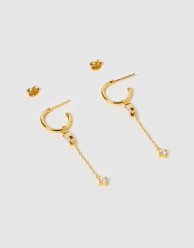 Izoa - Anika Hoop Earrings