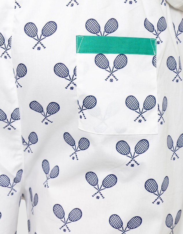 Sant And Abel - Men's Tennis Navy PJ Pants
