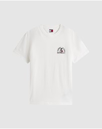Tommy Jeans - Regular Small Motif Tee - ICONIC EXCLUSIVE
