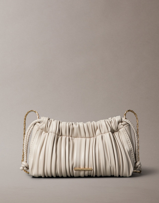 Calvin Klein - Mini Plissé Chain Crossbody Bag