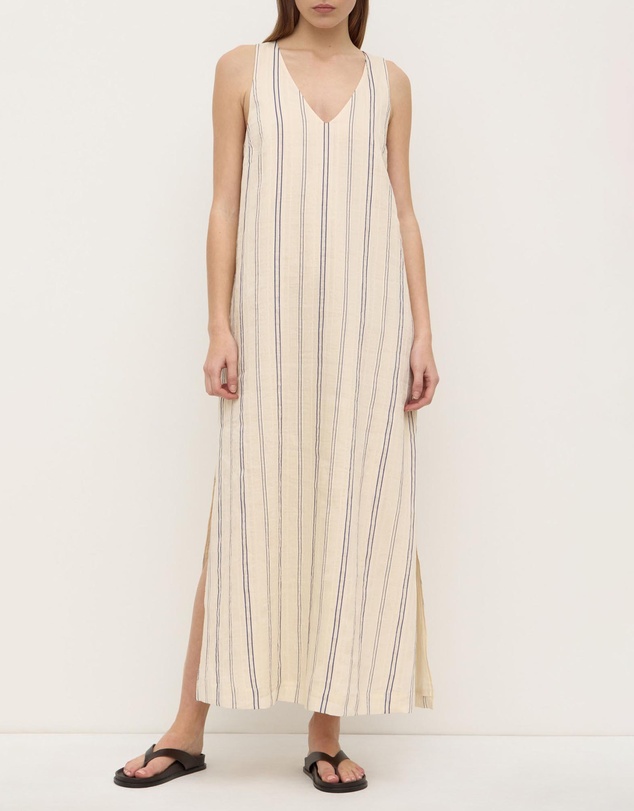 Assembly Label - Ulani Stripe V Neck Maxi Dress
