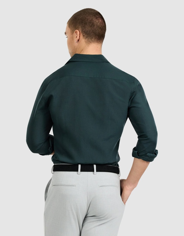 Tarocash - Tide Slim Linen Lyocell Shirt