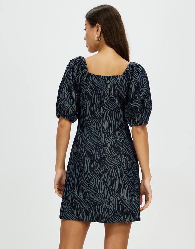 Honey and Beau - Wild and Free Puff Sleeve Dress