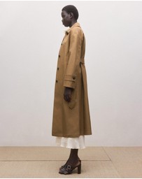 M.N.G - Cotton Trench Coat With Belt