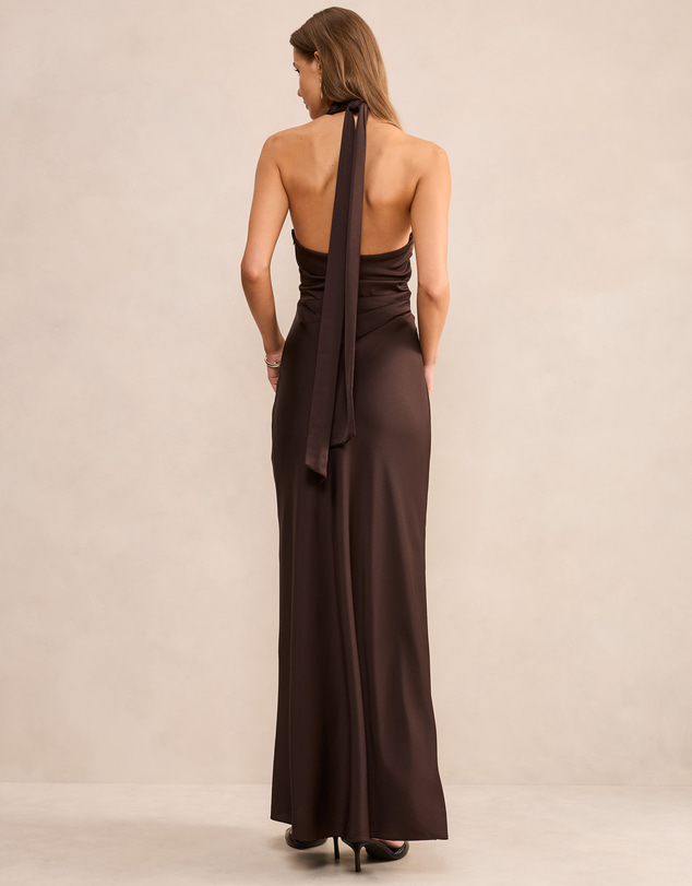 Forever New - Mariposa Halter Neck Maxi Dress