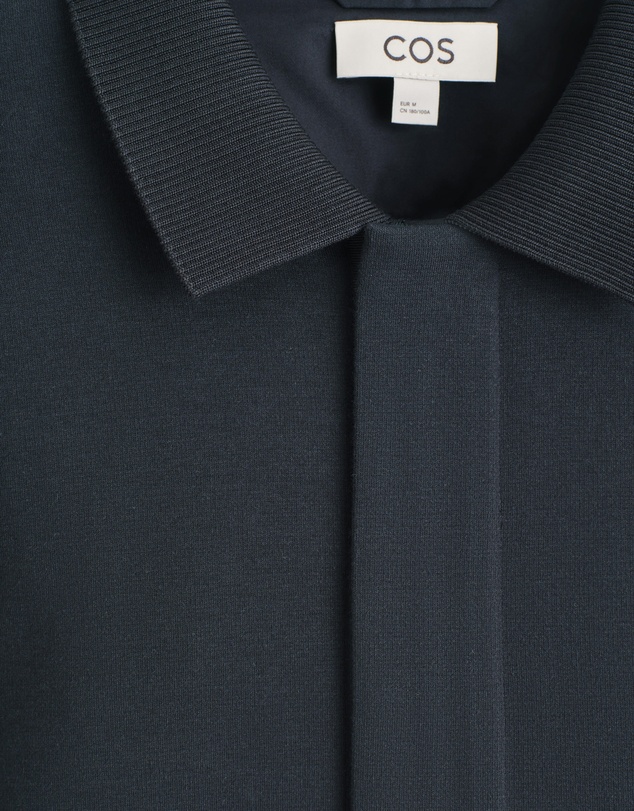 COS - Jersey Harrington Jacket