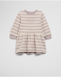 Country Road - Organically Grown Cotton Stripe Sweat Dress