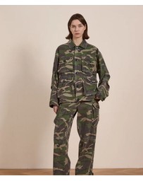Found - Camouflage Twill Utility Cargo Jacket