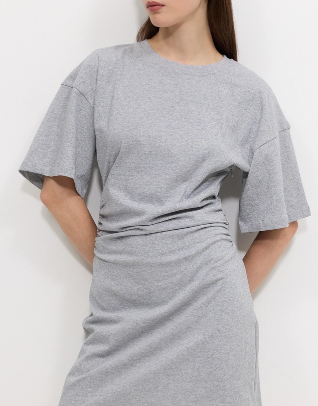 Calli - Gathered Tee Dress