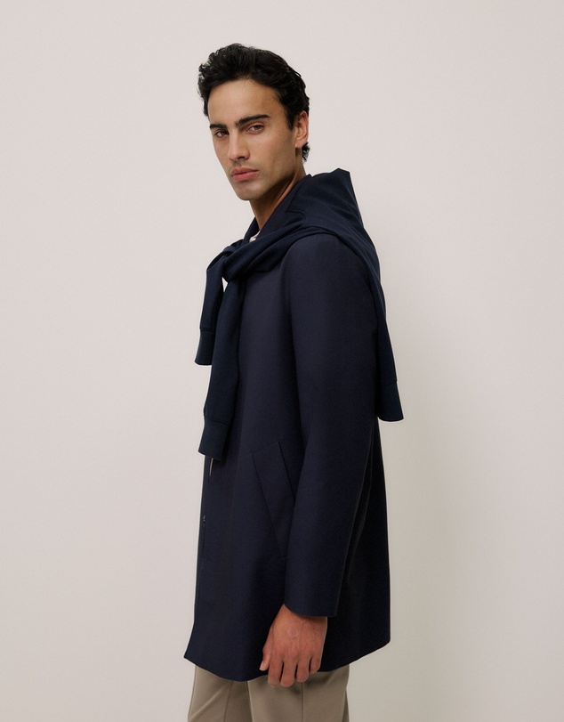 Trenery - Classic Mac Coat in Navy