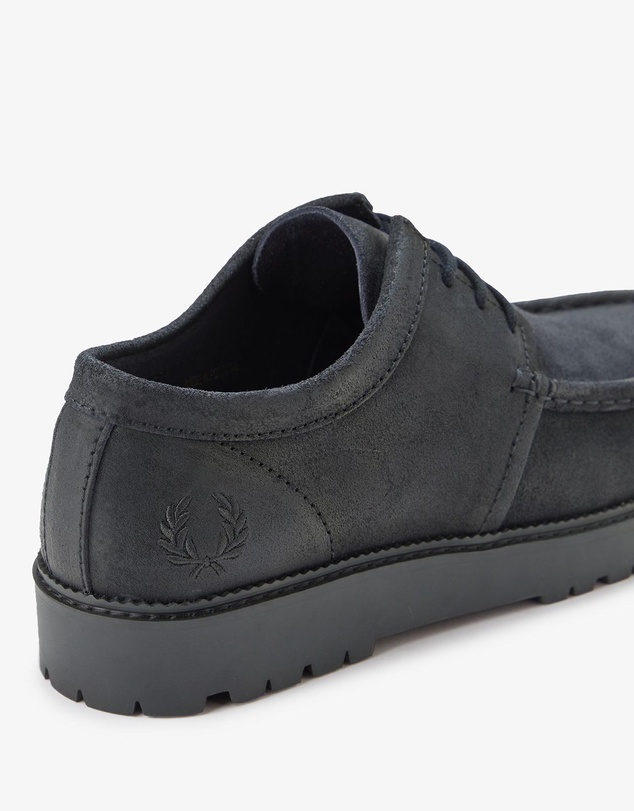 Fred Perry - Kenney Low Coated Suede Shoes - Unisex
