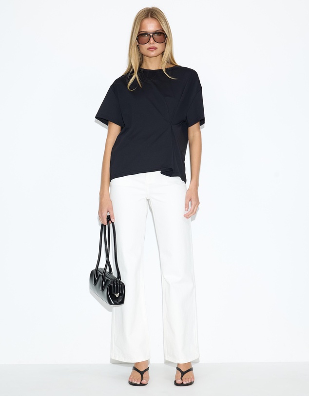 Dazie - London High Waisted Wide Leg Jeans