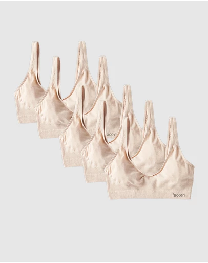 Boody - 5-Pack Shaper Crop Bra