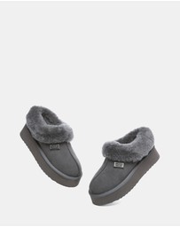EVERAU - EverAU Ugg Gabri Cow Suede Upper House Shoes