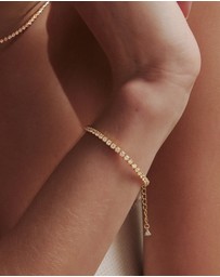 SAINT VALENTINE - Aspen Tennis Bracelet - Gold