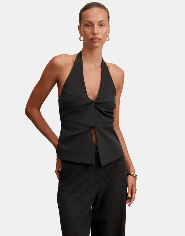 Forever New - Olivia Twist Halter Neck Top