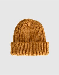 Belle & Bloom - Winter's Kiss Beanie - Cinnamon