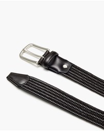 Aquila - Devon Leather Woven Belt