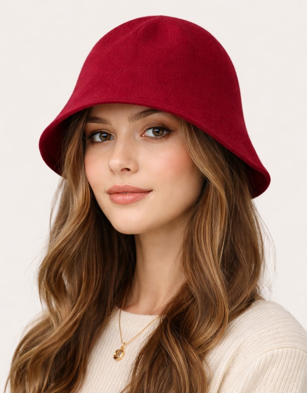 SILK MAGNOLIA - Cashmere Bucket Hat