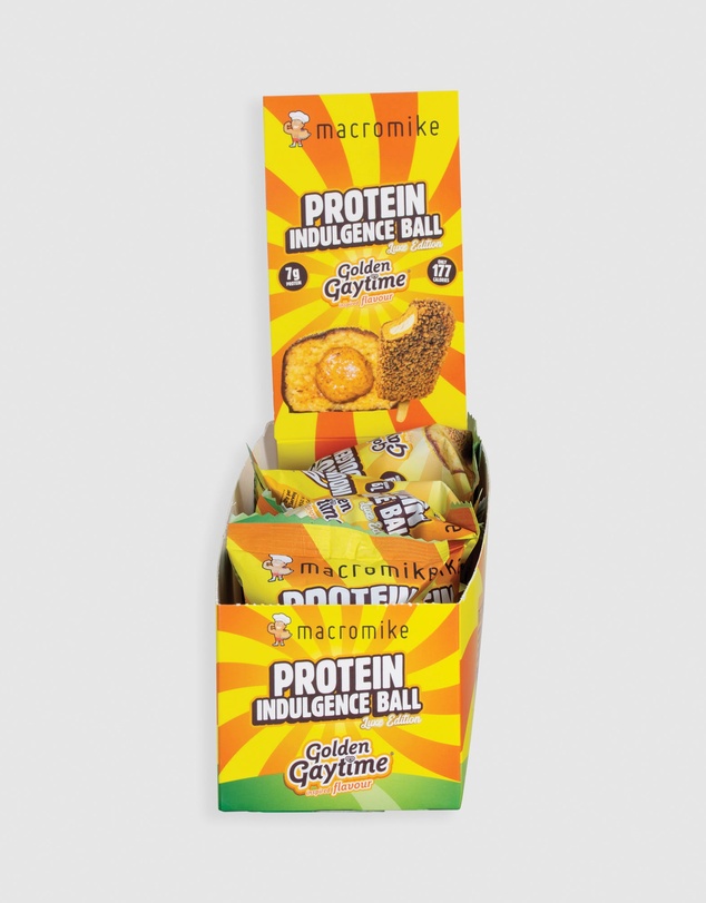 Macro Mike - Golden Gaytime Protein Indulgence Balls - 12x40g