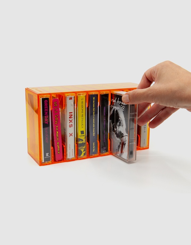 We Are Rewind - We Are Rewind Tape Storage Rack - Orange