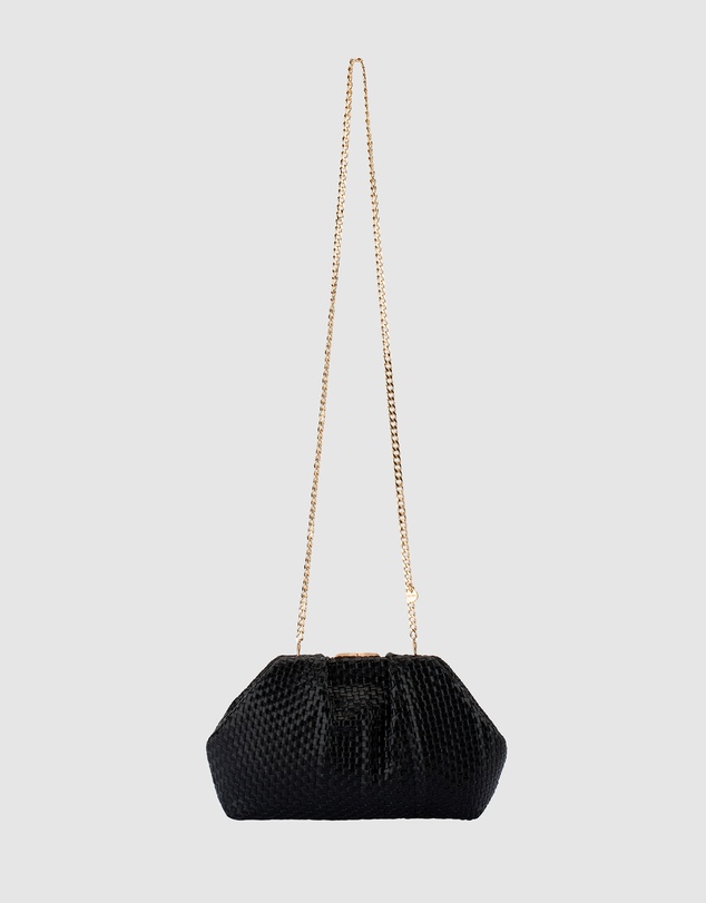 Olga Berg - Martinique Woven Clutch