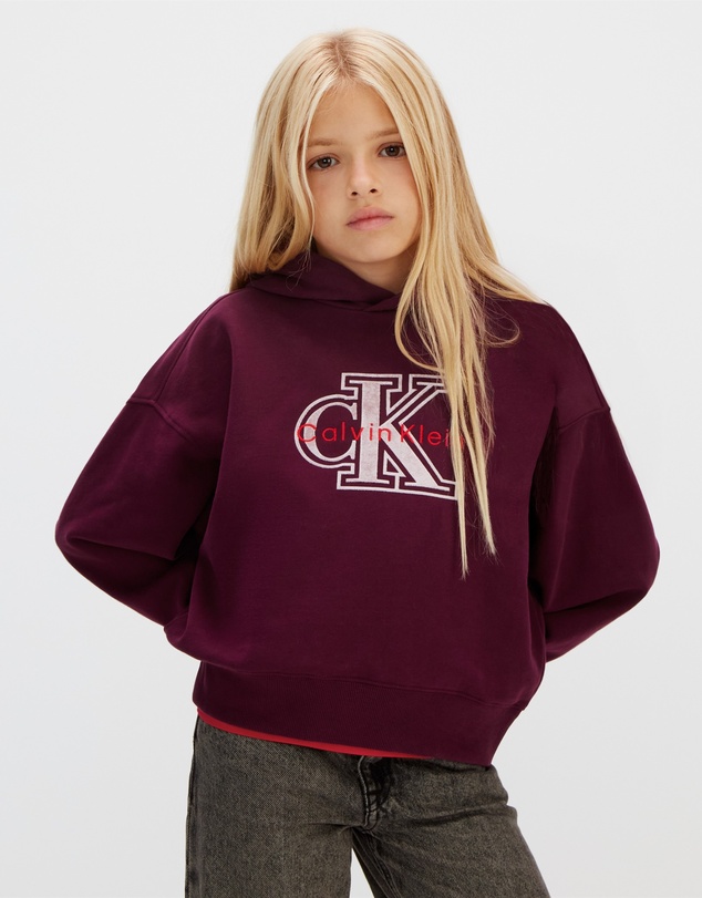 Calvin Klein Jeans - Girls Oversized Logo Hoodie