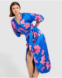 Pasduchas - Margot Wrap Midi Dress