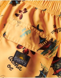 Superdry - Hawaiian Print Swim Shorts