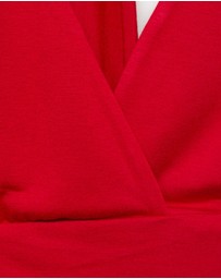 M.N.G - V-Neck Top With Open Back
